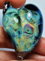 Heart Glass Pendant 2