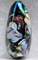 Magnolias Glass Bead